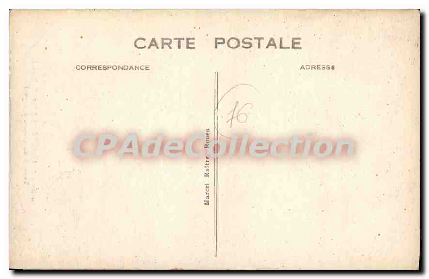 CPA Environs de Forges les Eaux S Inf Tourelle du chateau d'Argueil  — Rückseite