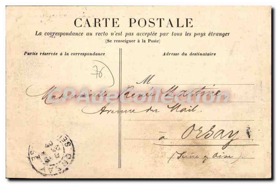CPA Environs de Rouen Dieppedale le Quai  — Rückseite