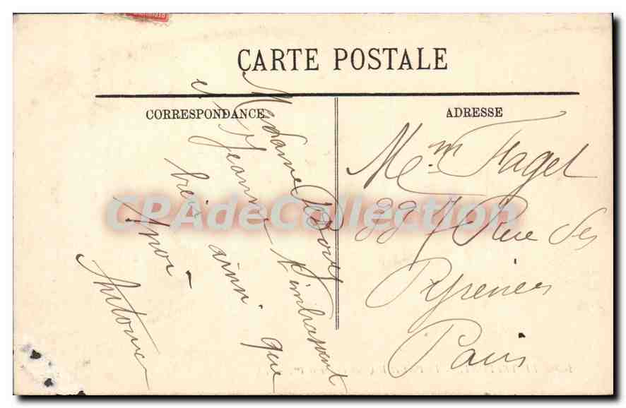 CPA Le Treport le port et le Quai Francois I  — Rückseite