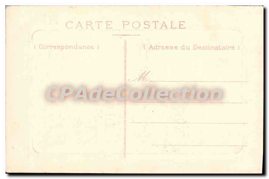 CPA le Havre Quai d'Orlians  — Verso