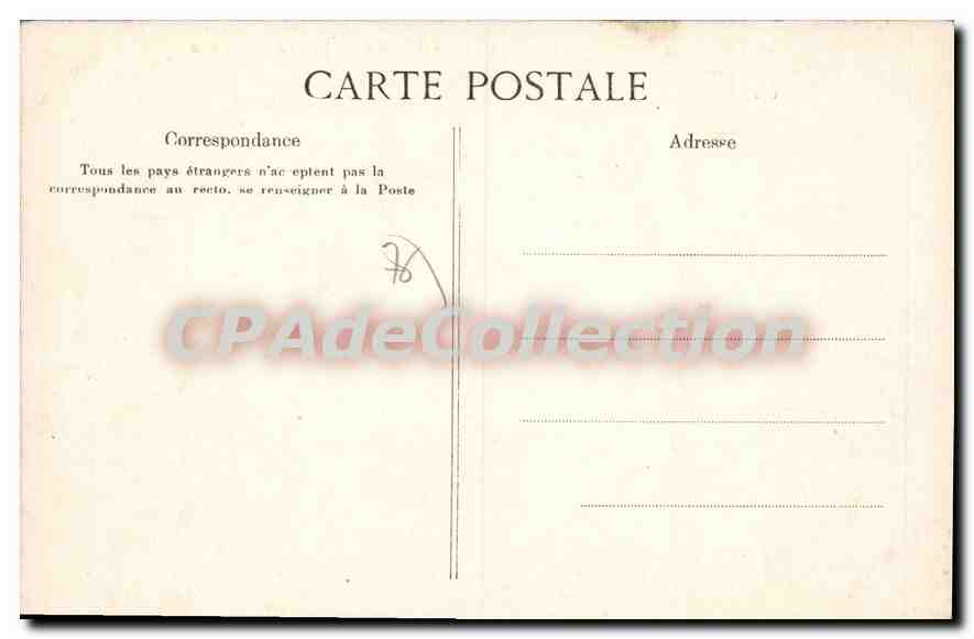 CPA Le Littoral Seine Inferieure Fecamp entree du casino  — Rückseite