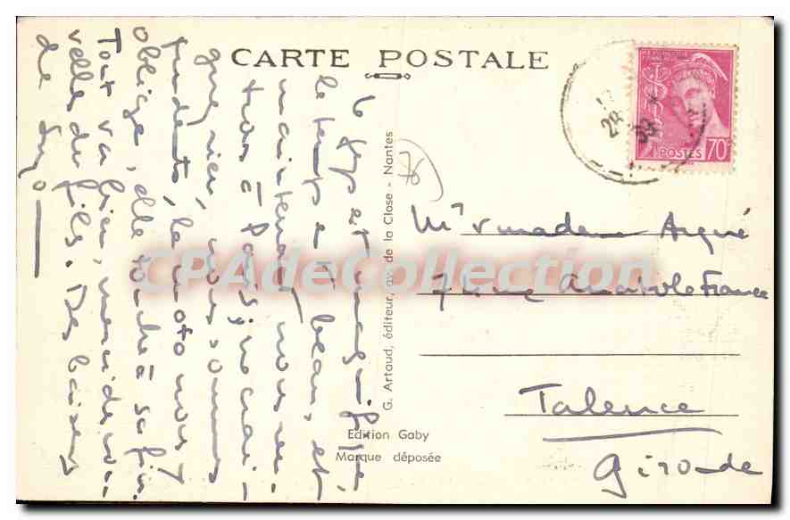 Fécamp (Seine-Inf.) — Vue générale sur le Port et la Ville — Édition Gaby — Reverso