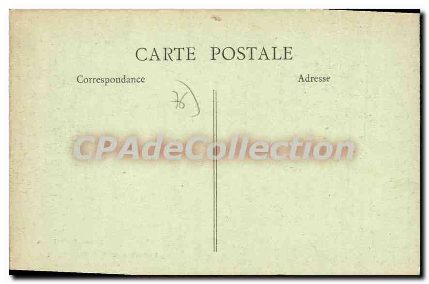 CPA Institution de Mile Guitton a Rouen Aitre Saint Maclou  — Rückseite
