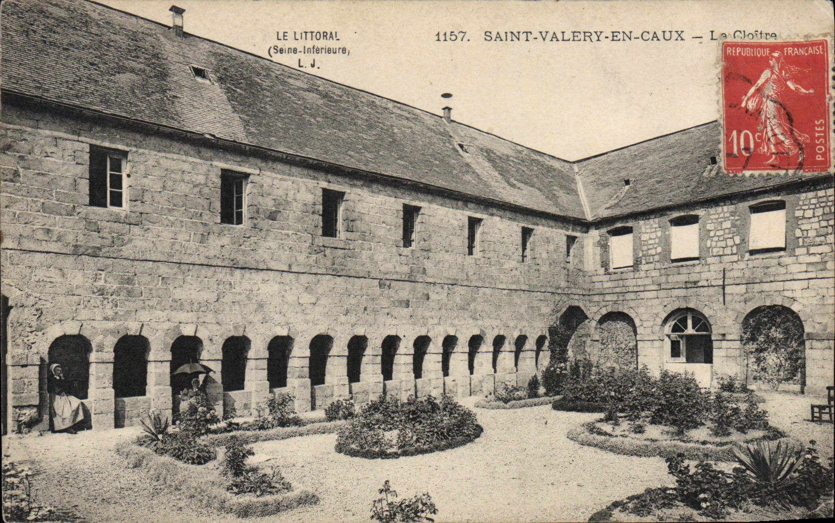 Saint-Valery-en-Caux — Le Cloître — L. J. (éditeur)