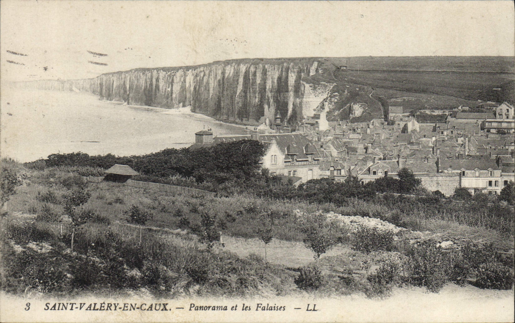 Saint-Valéry-en-Caux — Panorama et les Falaises — LL