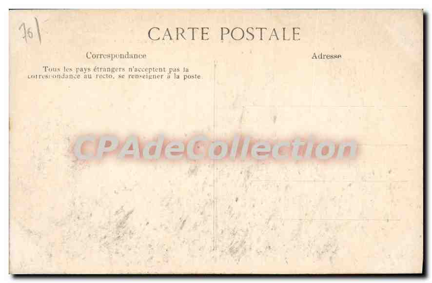 CPA Le Littoral Seine Inferieure Fecamp la Benedictine Facade sur la rue  — Verso