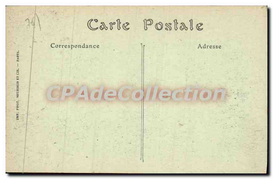 CPA Arques la Bataille Seine Inferieure vue sur le chateau et la Vallee  — Rückseite
