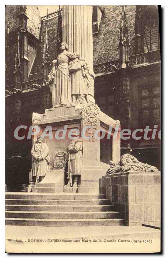 CPA Rouen le Monument aux Morts de la Grande Guerre 1914 1918 