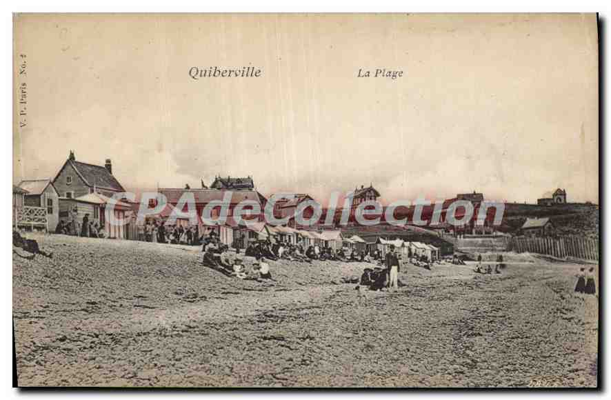 CPA Quiberville la plage 