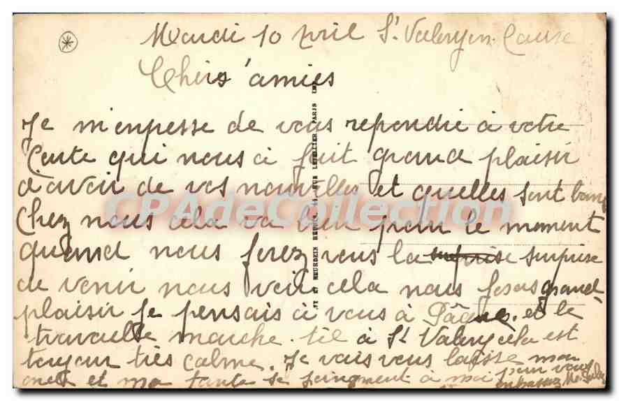Saint-Valéry-en-Caux — La nouvelle digue — LL. — n° 205 — Reverso
