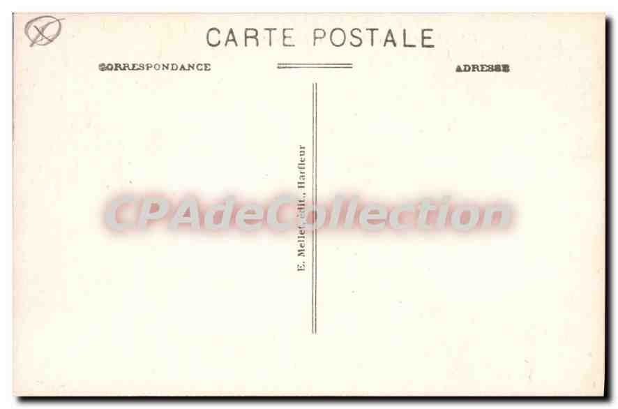 CPA Bolbec Seine Inf Un Coin de l'Hotel de Ville et la Place  — Rückseite