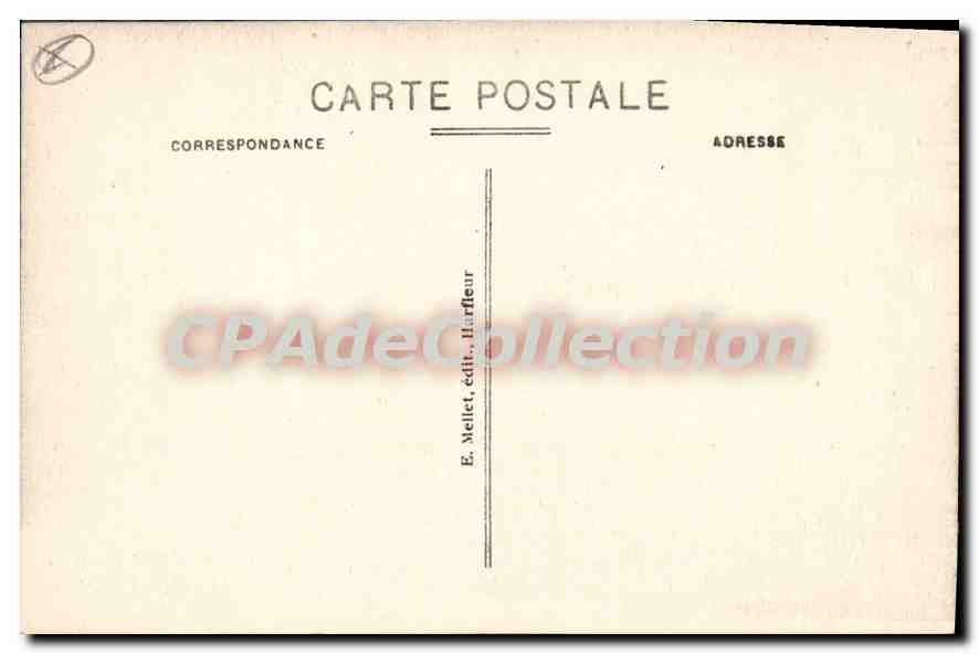 CPA Bolbec S Inf Le Jardin Public  — Rückseite