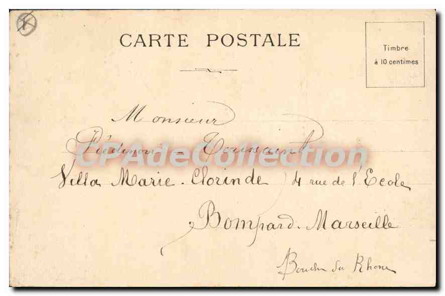 Monumento a A. Le Grand fondatore — Fécamp — P.G. — Verso