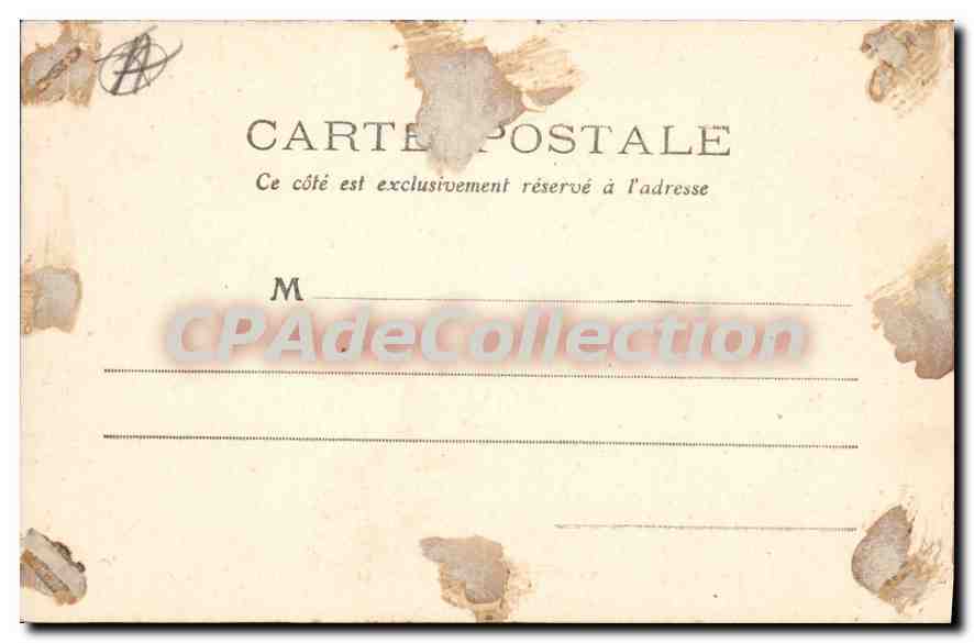 CPA Seine Interieure Etretat Abside de l'Eglise  — Rückseite