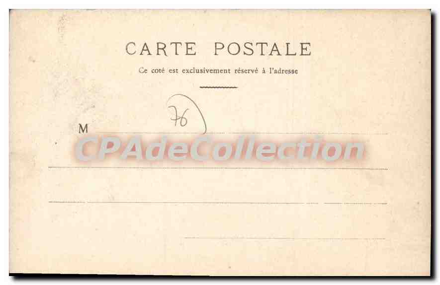 CPA Le Normandie Coiffies d'Hier Yvetot Qui ne connait pas le Roy d'Yvetot  — Rückseite