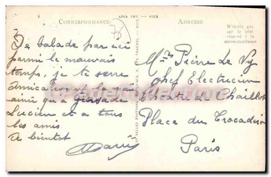 CPA Saint Valery Caux La Plage a maree haute et la Casino  — Rückseite