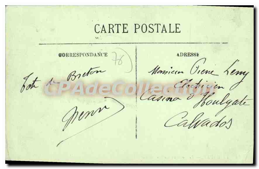 CPA Le Havre Le Nouveau Casino  — Rückseite