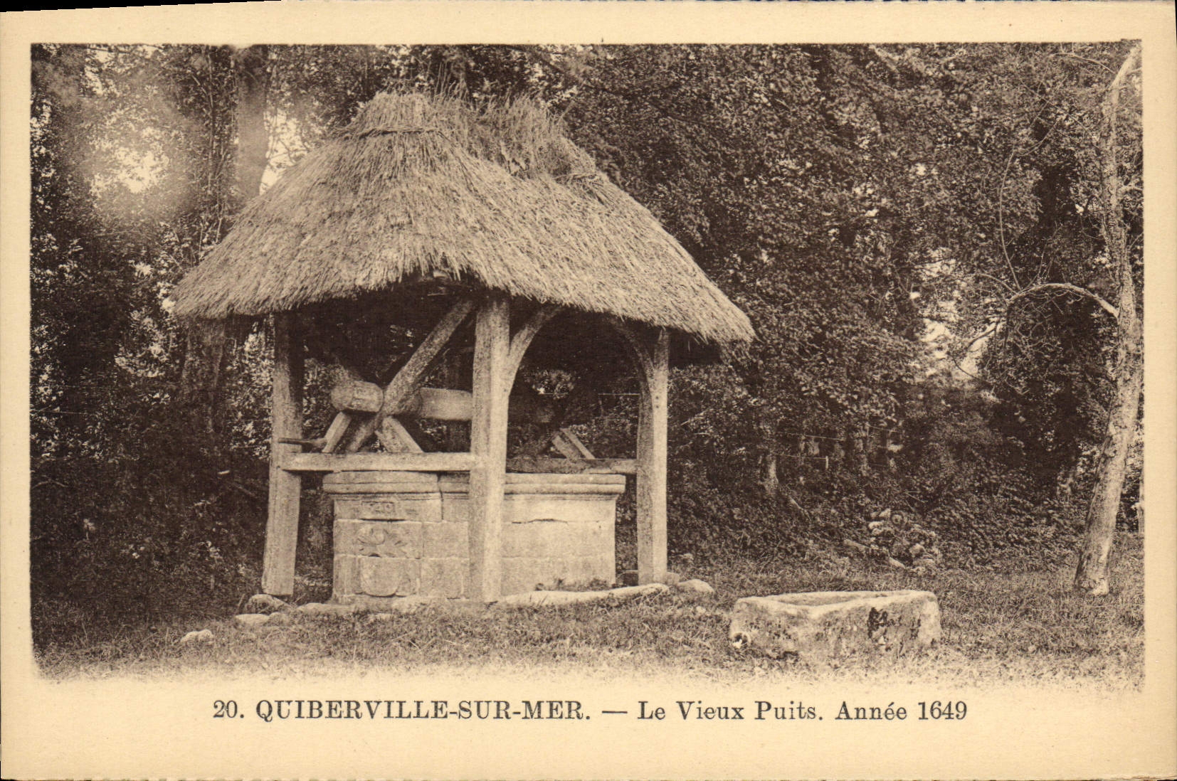 CPA Quiberville sur Mer Le Vieux Puits 