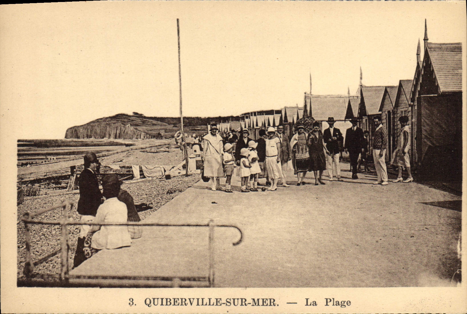 CPA Quiberville sur Mer La Plage 
