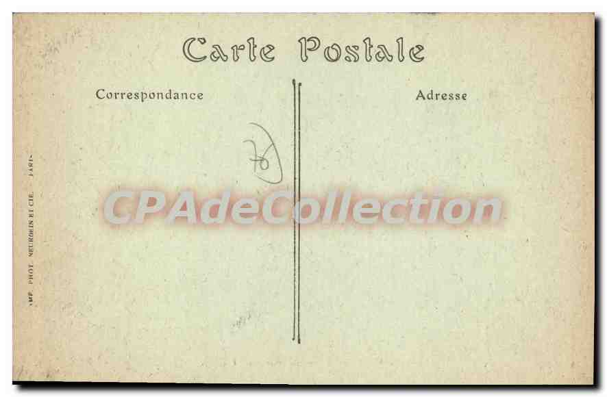 CPA Le Havre l'Anse des Pilotes  — Verso