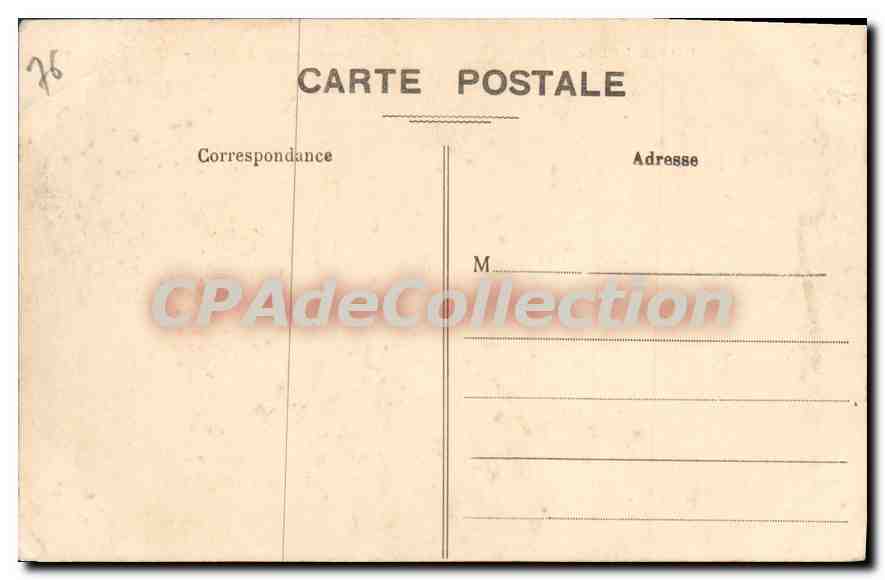 CPA Berneval Plage Les Chalets sur les Falaises sud de la Plage  — Rückseite