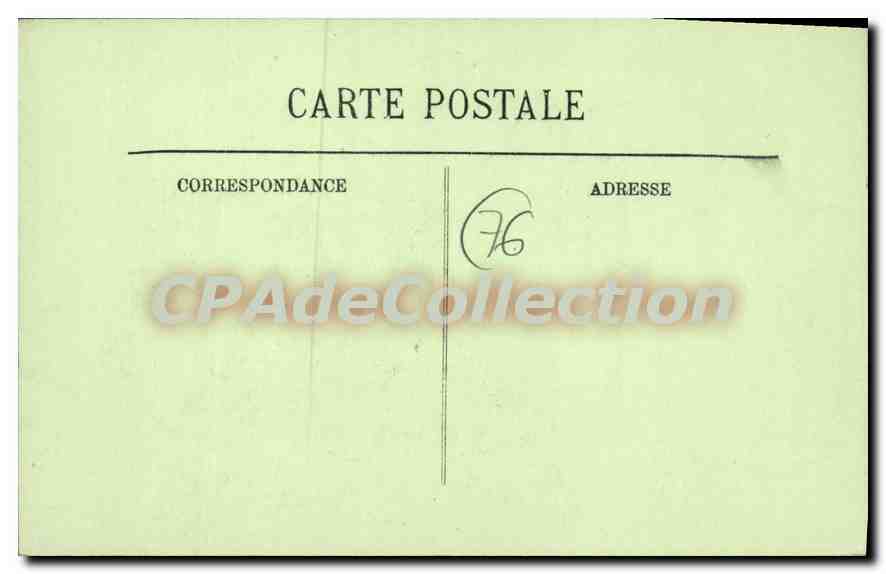 CPA Le Havre l'Hotel Frascali et le Semaphore  — Verso