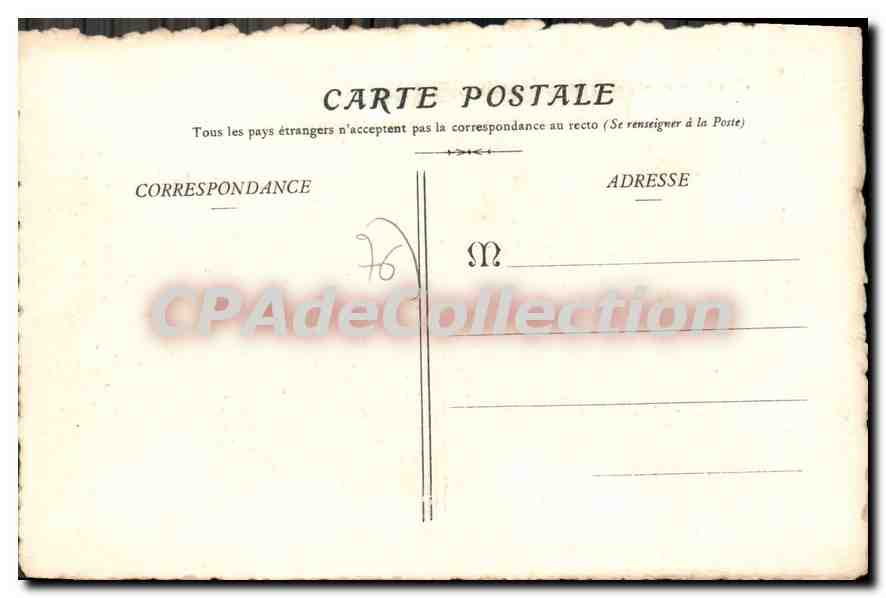 CPA Seine Inferieure Attelage transportant la maree  — Rückseite