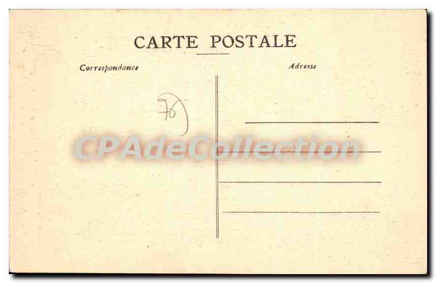 Monument des Morts au Champ d'Honneur — Fécamp — Édition de la Bénédictine, n°4 — Reverso