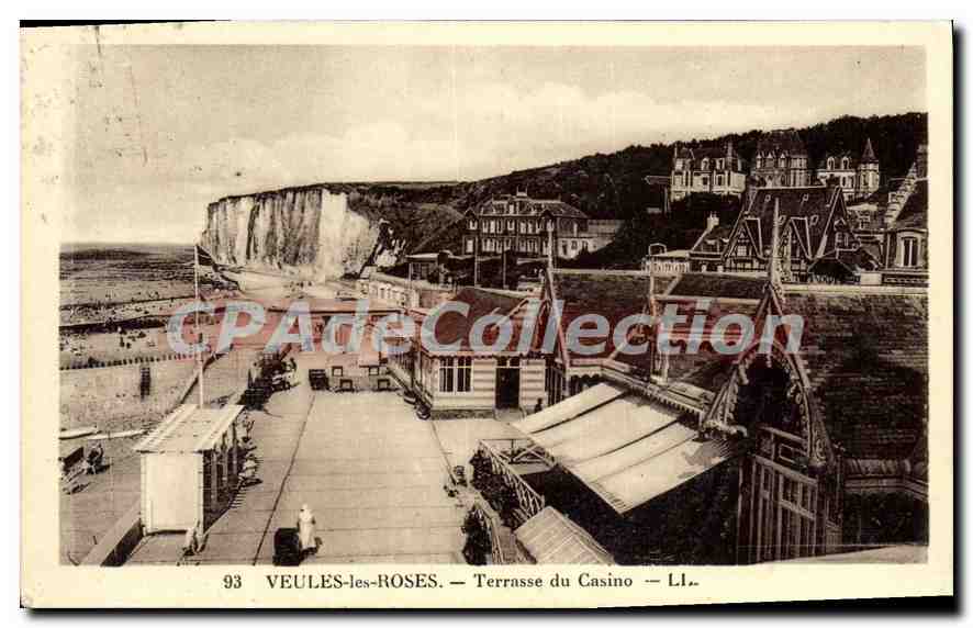 CPA Veules les Roses Terrasse du Casino 