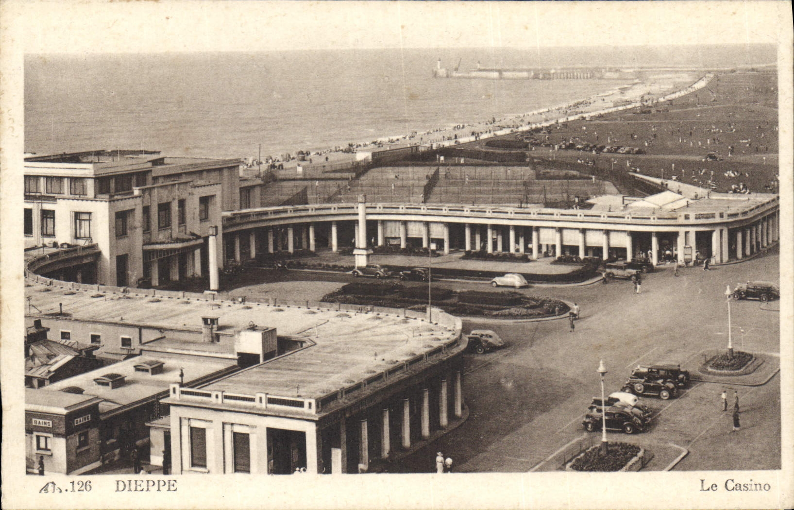 Dieppe — Le Casino — Daino Éditeur, n° 126
