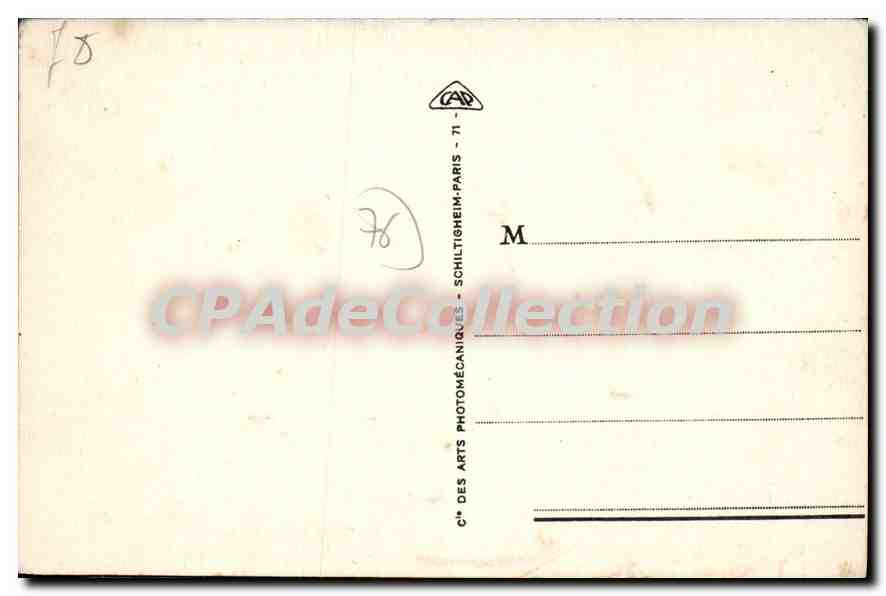 Dieppe - Le Versailles et le Rouen — CPADE Collection, n° 183 — Back