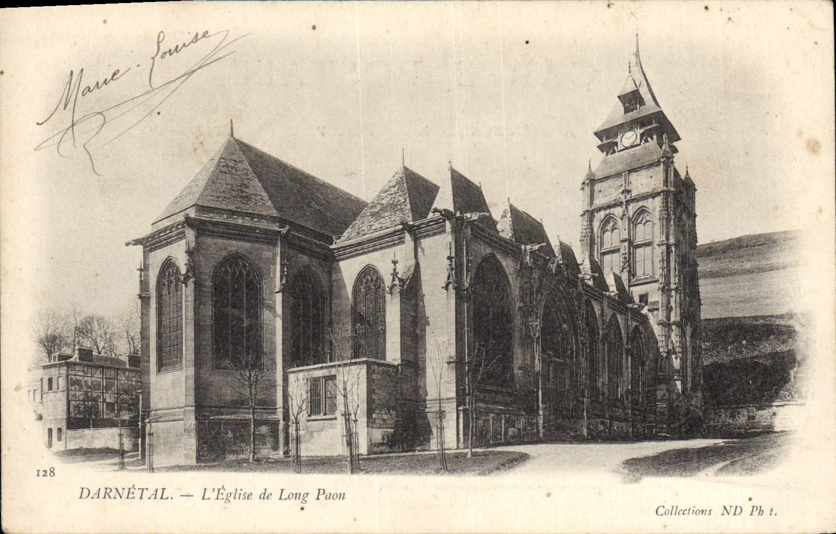CPA Darnetal L'Eglise de Long Paon 