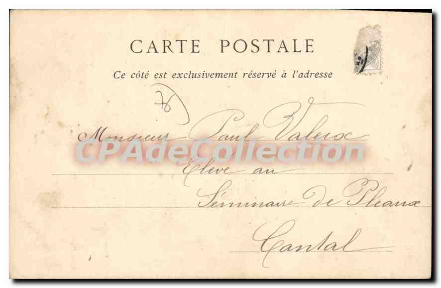 CPA Darnetal L'Eglise de Long Paon  — Rückseite