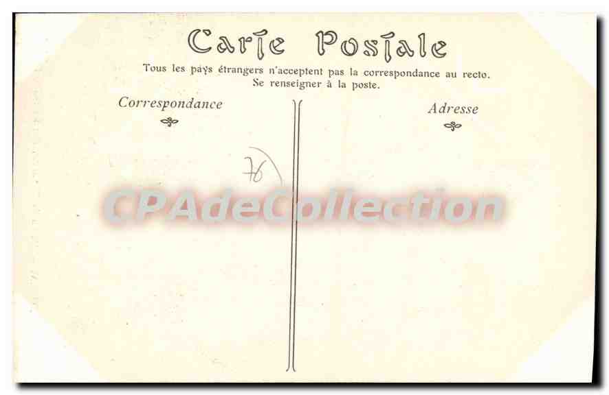 CPA Rouen Maison du Xv siecle rue Saint Romain  — Verso