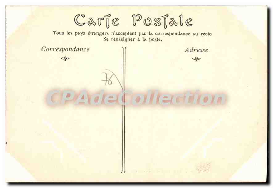 CPA Rouen Nacelle du Pont Transbordeur  — Verso