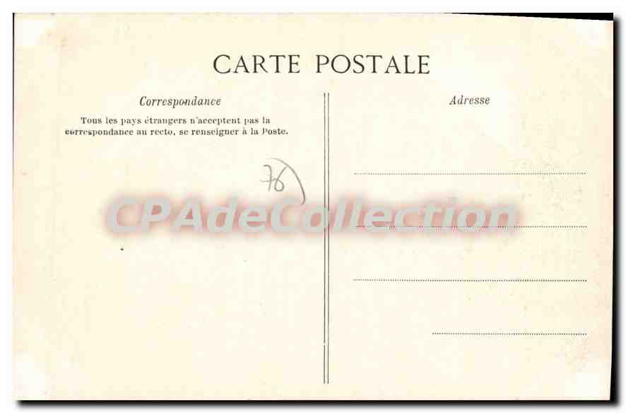 CPA Environs de Veules les Roses SOTTEVILLE-sur-mer la descente — Rückseite