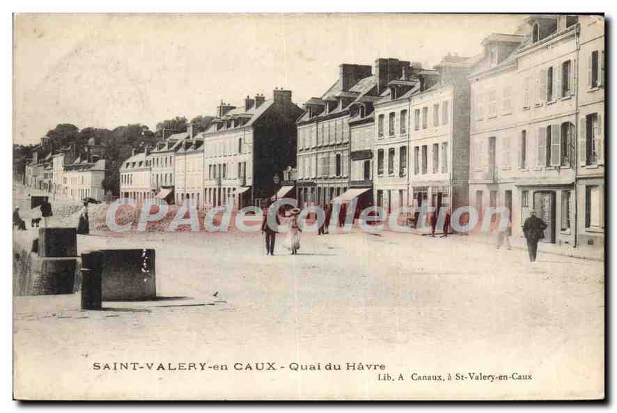CPA Saint Valery en Caux Quai du Havre 