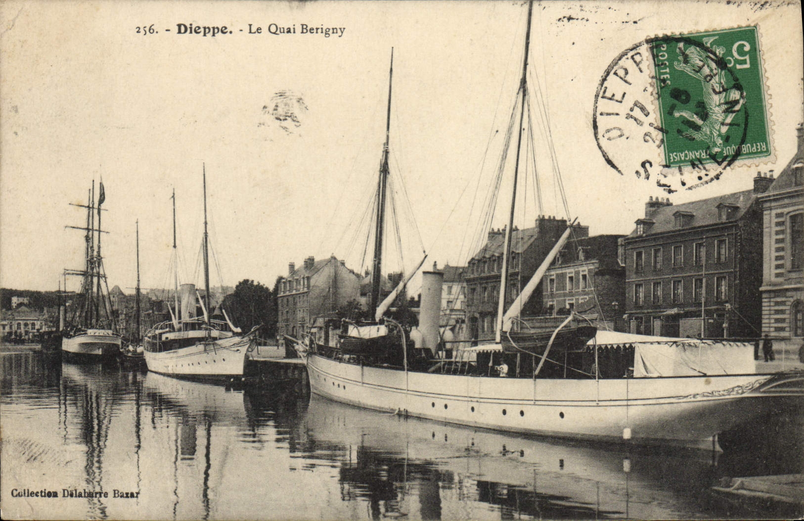 Dieppe - Le Quai Berigny — Collection Dalabarro Bazar, n° 256