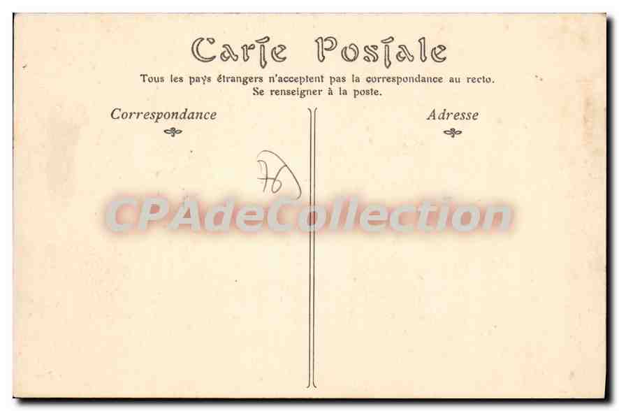 CPA Le Havre La Place Gambetta et l'Hotel de Ville  — Verso