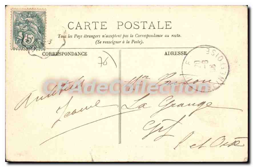 CPA Le Havre Le Boulevard Maritime et la Nouvelle Jetee  — Verso