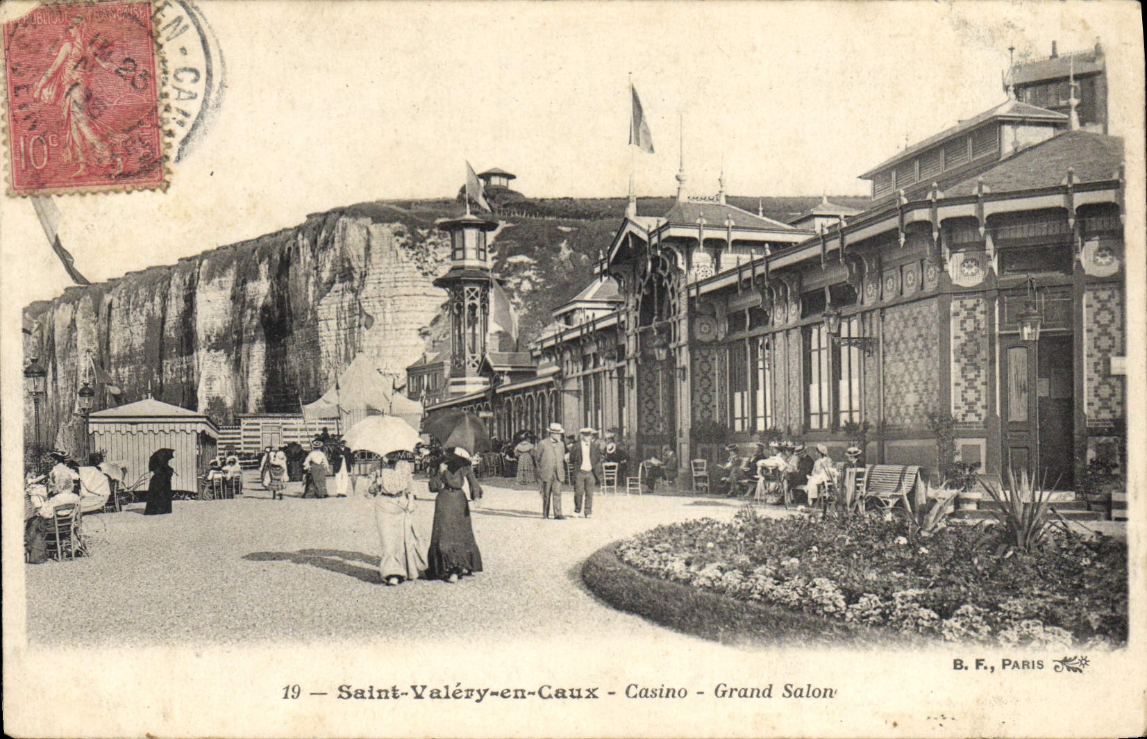 Saint-Valéry-en-Caux — Casino - Grand Salon — B. F., PARIS