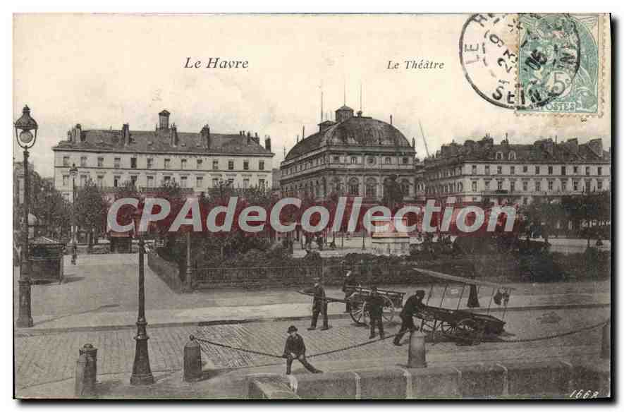 CPA Le Havre Le Theatre 