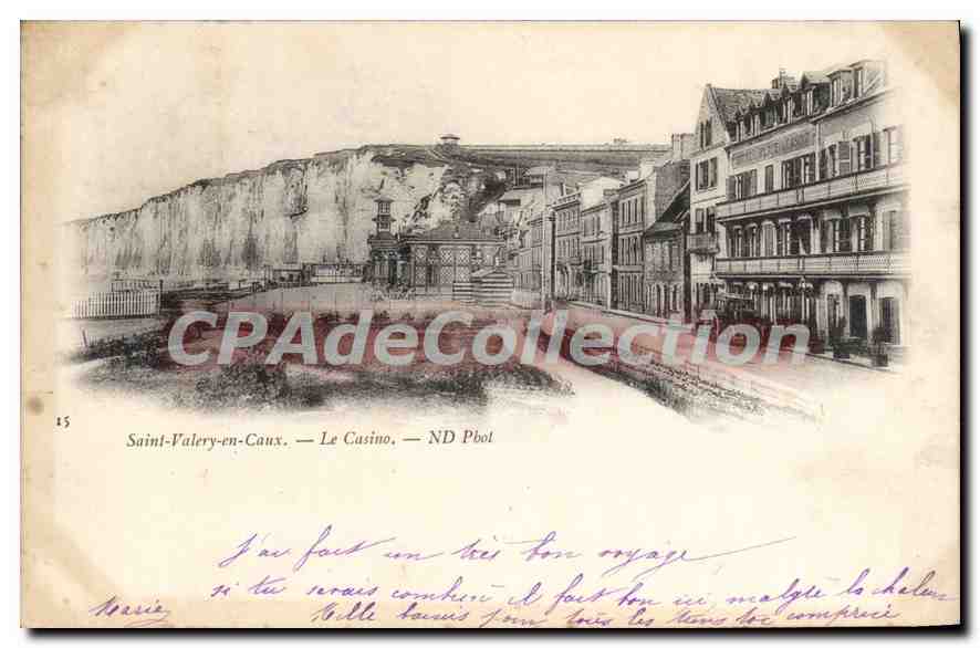 CPA Saint Valery en Caux Le Casino 