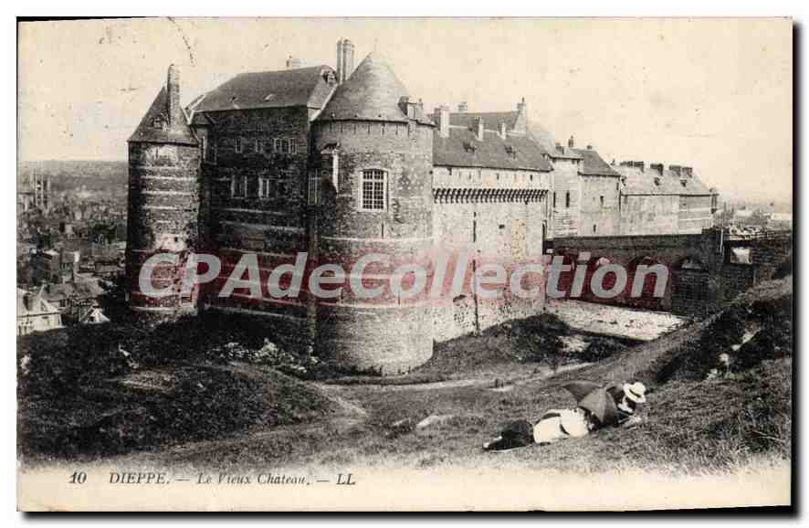 CPA Dieppe Le Vieux Chateau 