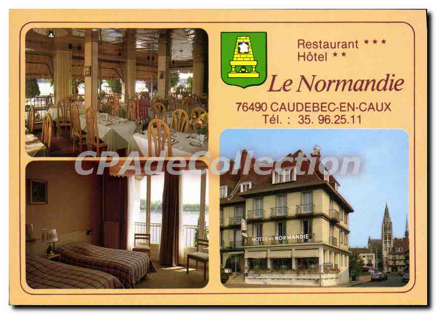 CPSM Le Normandie Caudebec en Caux Restaurant Hotel 