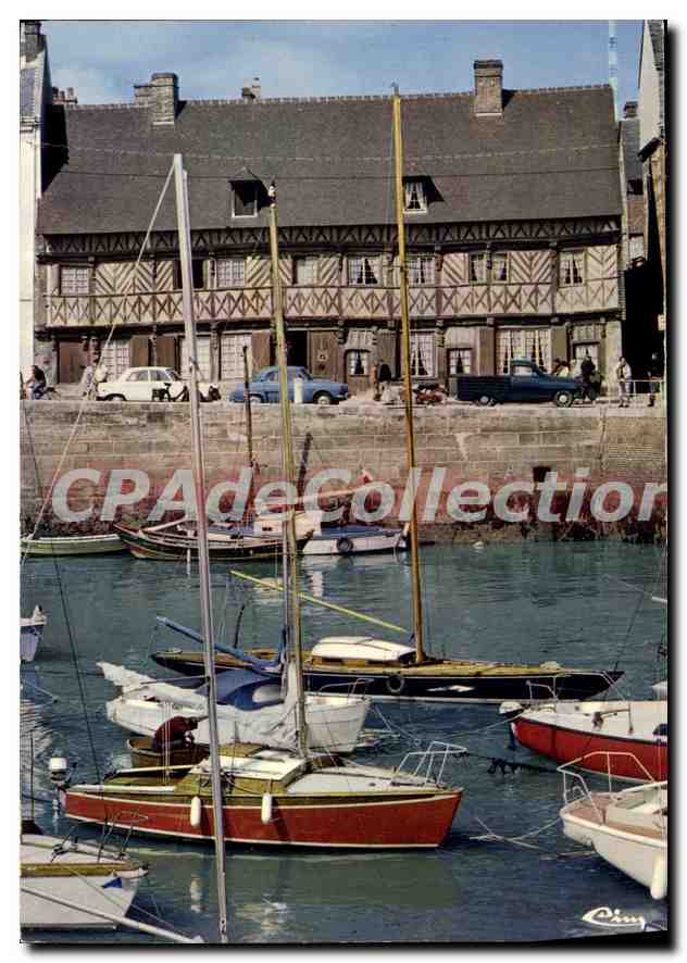 Saint-Valéry-en-Caux — Le port de plaisance — La maison Henri-IV — Imprimeur Mécon