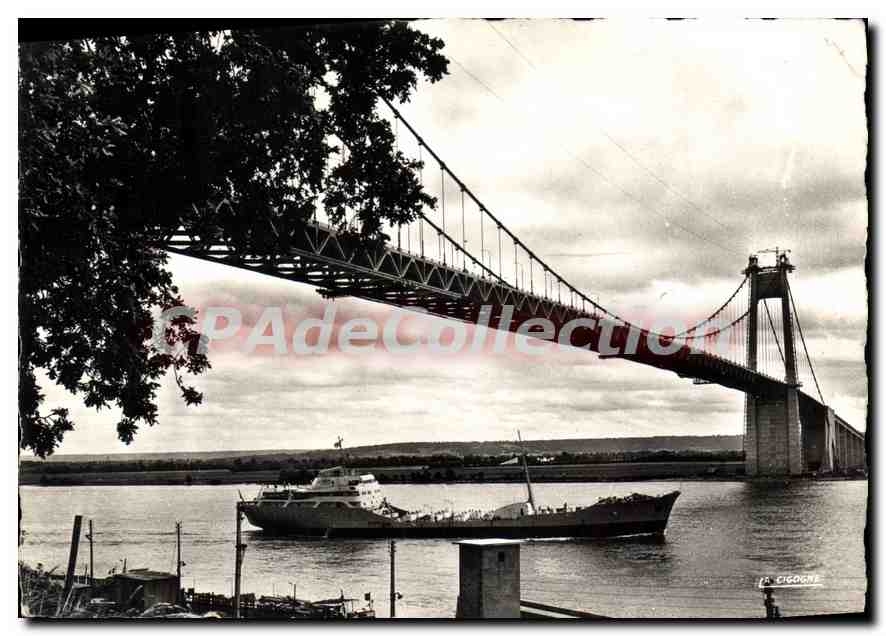 CPSM Le Dahra Pont de Tancarville SAGA 
