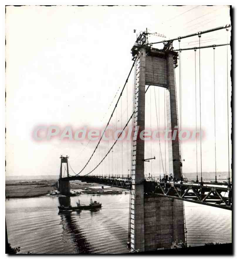CPSM Le Pont de Tancarville Seine Maritime 