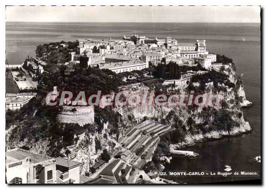 MONTE-CARLO - Le Rocher de Monaco — P.122, éd. S.I.C.A.