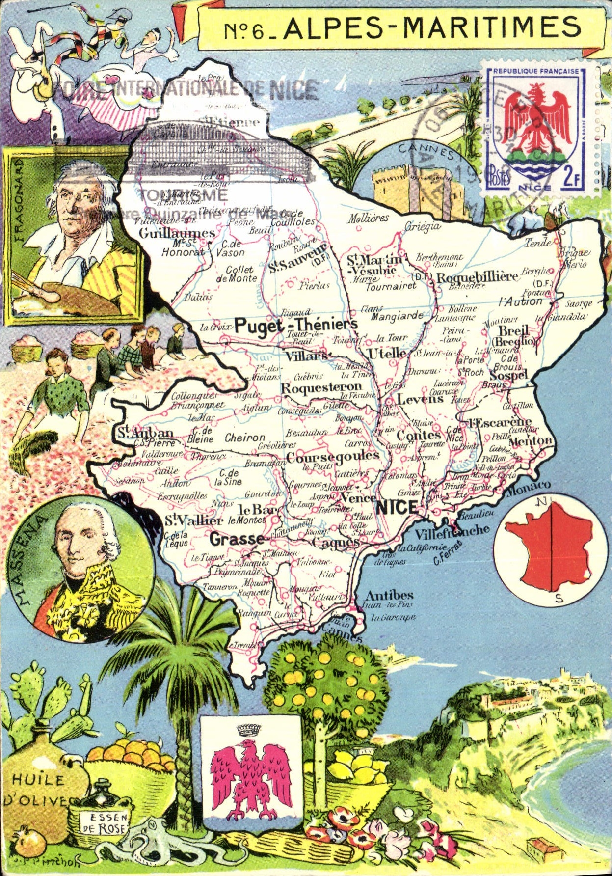 Alpes-Maritimes — N°6 — Éditeur : CPAPHIL